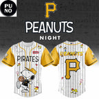 Pittsburgh Pirates x Peanuts Night 2026 Baseball Jersey