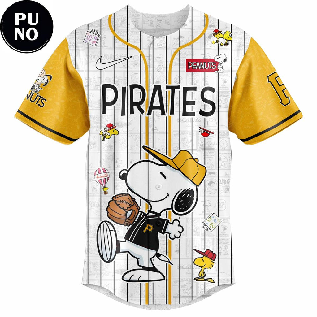 Pittsburgh Pirates x Peanuts Night 2026 Baseball Jersey