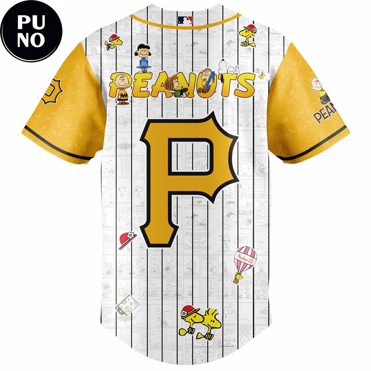 Pittsburgh Pirates x Peanuts Night 2026 Baseball Jersey