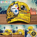 Pittsburgh Steelers Baseball Cap Flower Custom Trending Cap