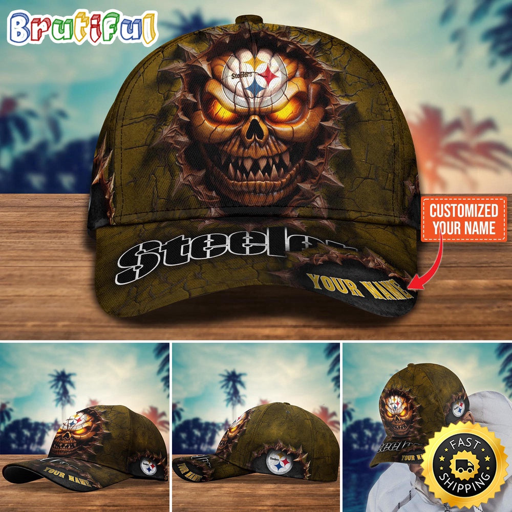 Pittsburgh Steelers Baseball Cap Halloween Custom Cap For This Season