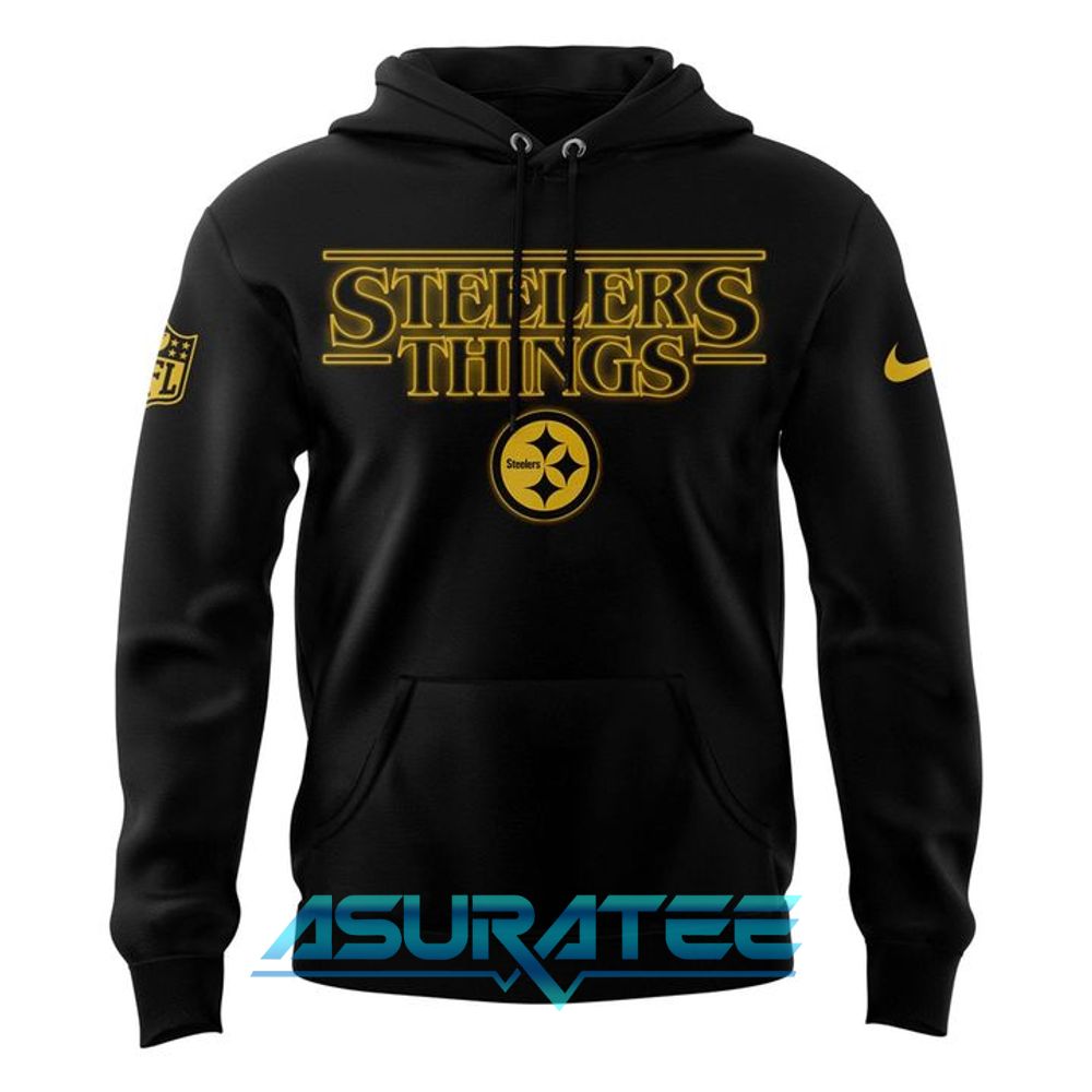 Pittsburgh Steelers Black “Steelers Things” Special Hoodie 2025