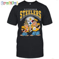 Pittsburgh Steelers Flintstones Football T Shirt
