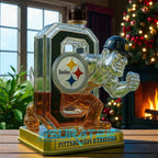 Pittsburgh Steelers Limited Edition Whiskey Bottle