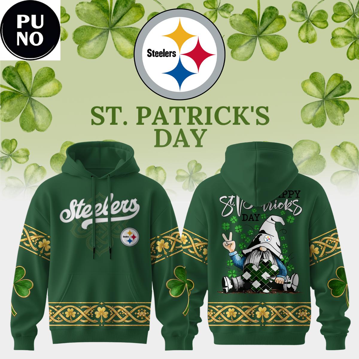 Pittsburgh Steelers St. Patrick’s Day 2026 Hoodie T-Shirt