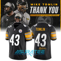 Pittsburgh Steelers x Thank You Coach Tomlin Limited Edition Jersey