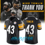 Pittsburgh Steelers x Thank You Coach Tomlin Limited Edition Jersey