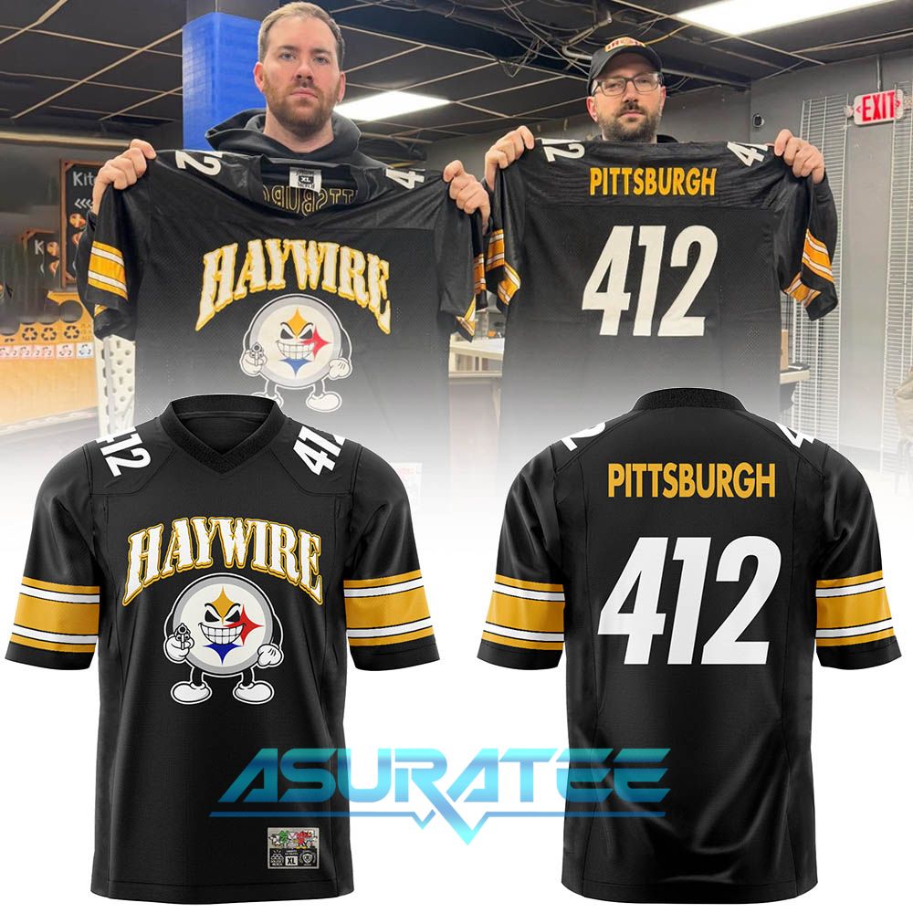 Pittsburgh Steelers x haywire617 Limited Edition Football Jersey