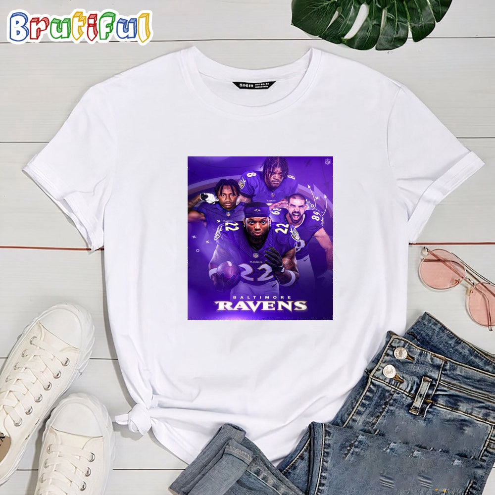 Playmakers All Around In The Ravens Offense T Shirt