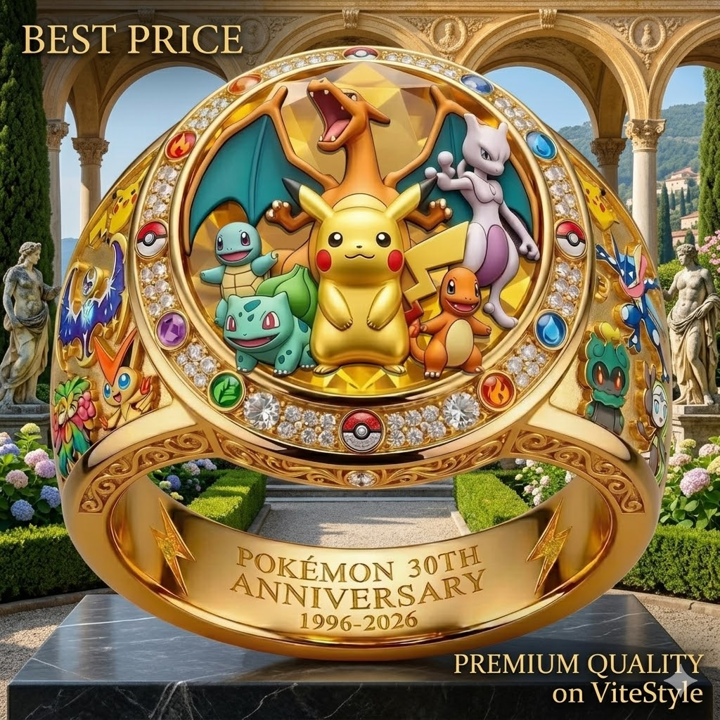 Pokémon 30th Anniversary Collector 3D Ring