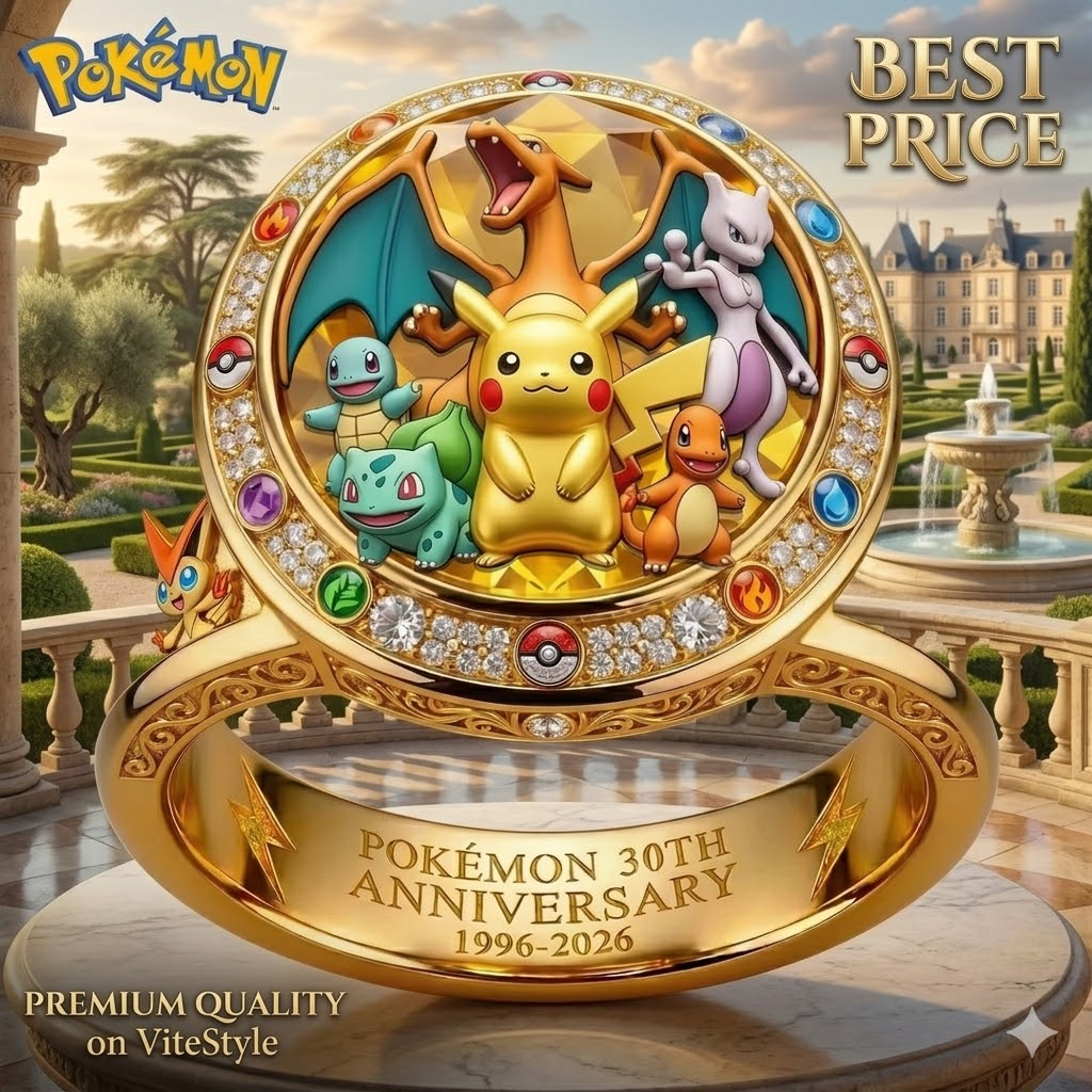 Pokémon 30th Anniversary Collector 3D Ring