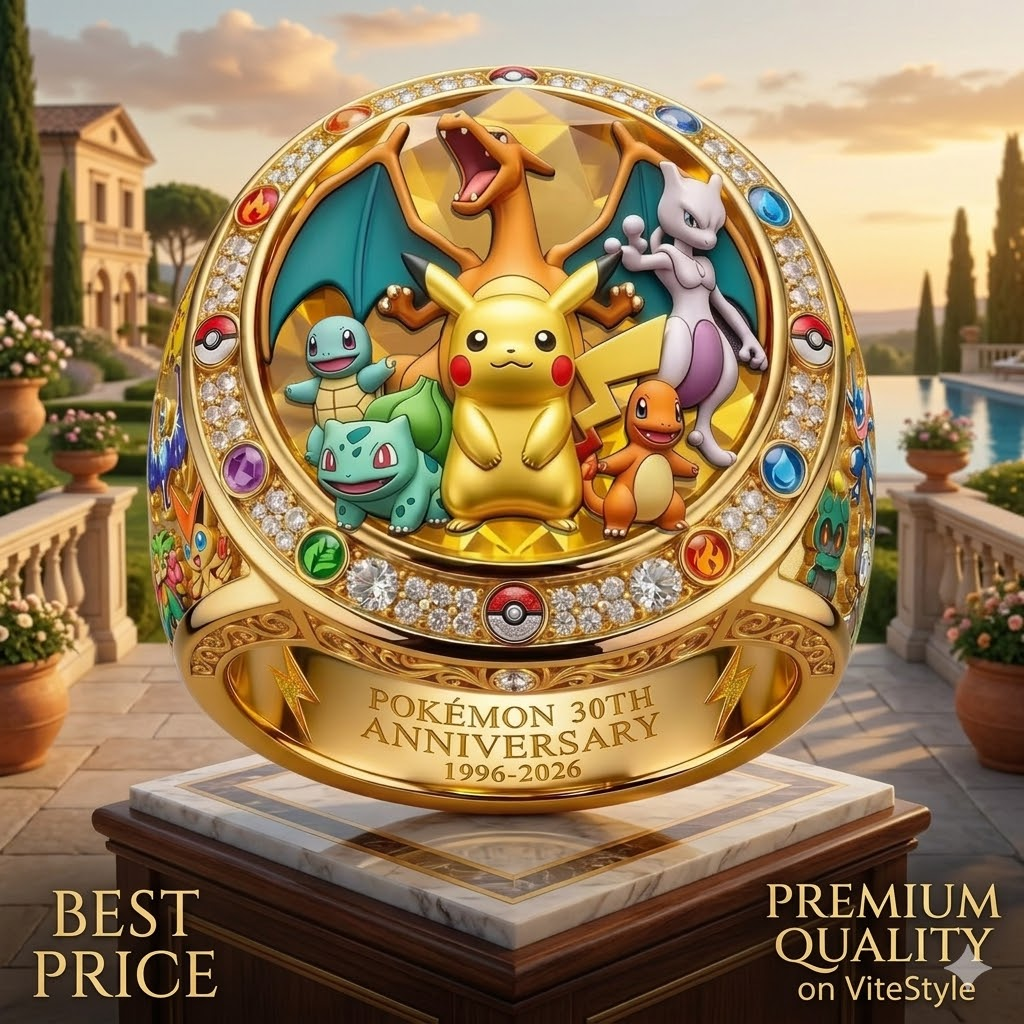 Pokémon 30th Anniversary Collector 3D Ring