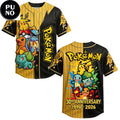 Pokemon Celebrate 30 Years 1996-2026 Baseball Jersey