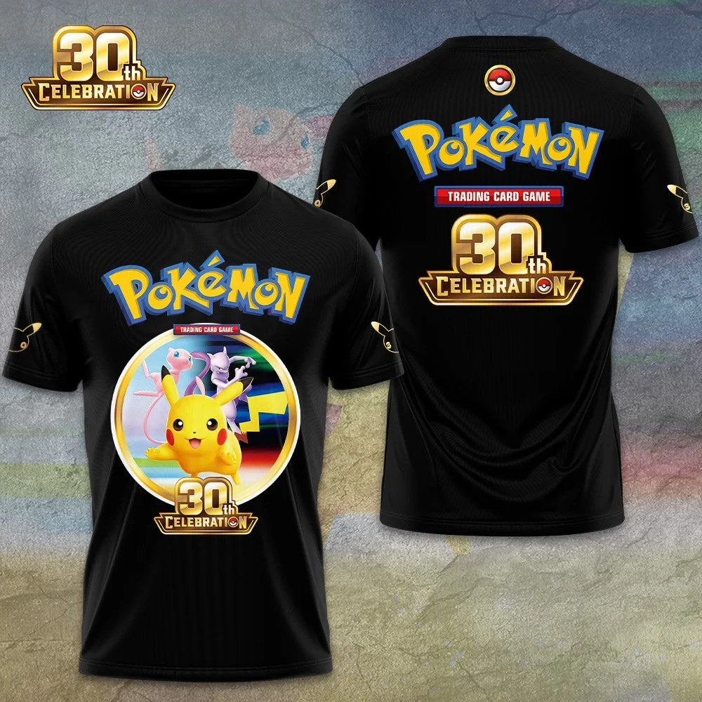 Pokemon TCG 30th Anniversary 3D Apparel – GNE9155