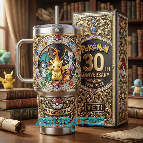 Pokémon 30th Anniversary 2026 Special YETI Tumbler