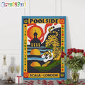 Poolside June 19 2024 Tour Scala London Uk Wall Art Poster Canvas