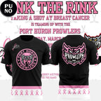 Port Huron Prowlers Pink The Rink 2026 Hoodie T-Shirt