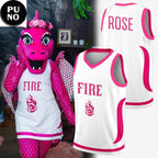Portland Fire Rose Dragon 2026 Basketball Jersey