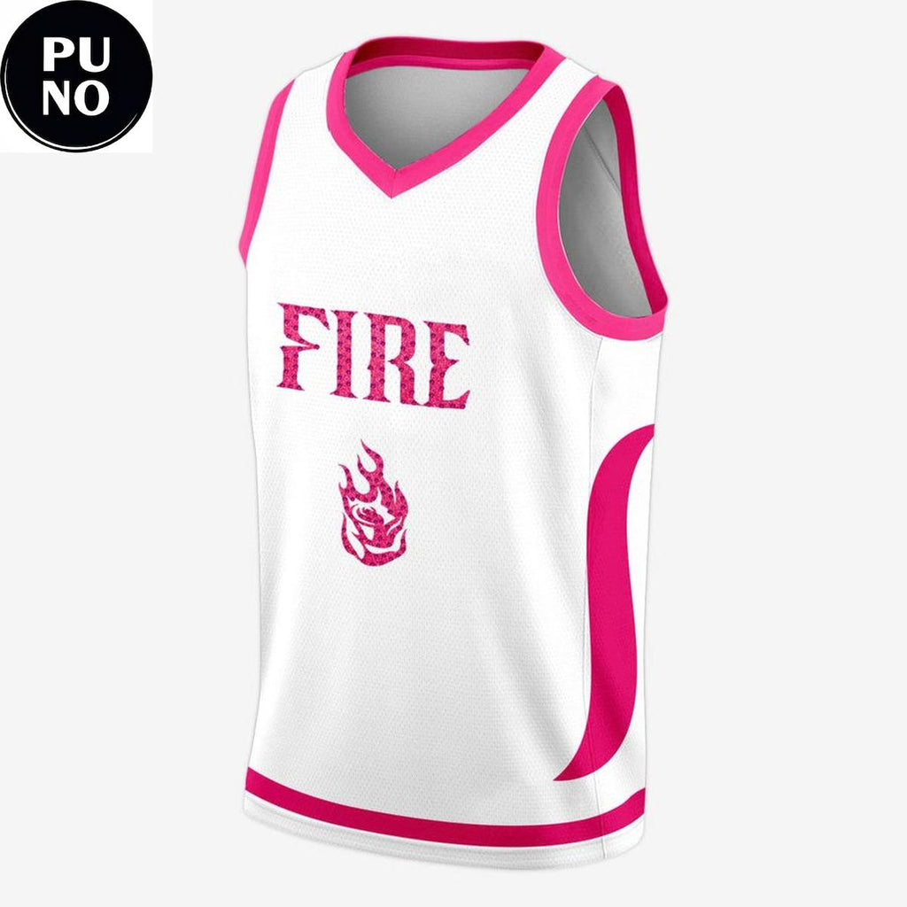 Portland Fire Rose Dragon 2026 Basketball Jersey
