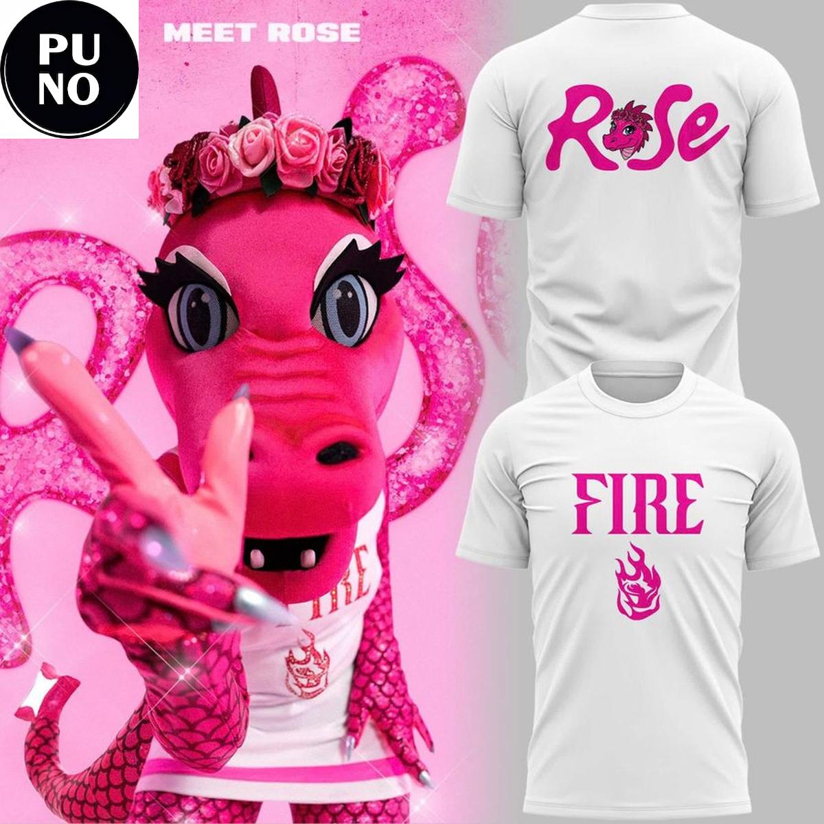 Portland Fire Rose Dragon 2026 Hoodie T-Shirt