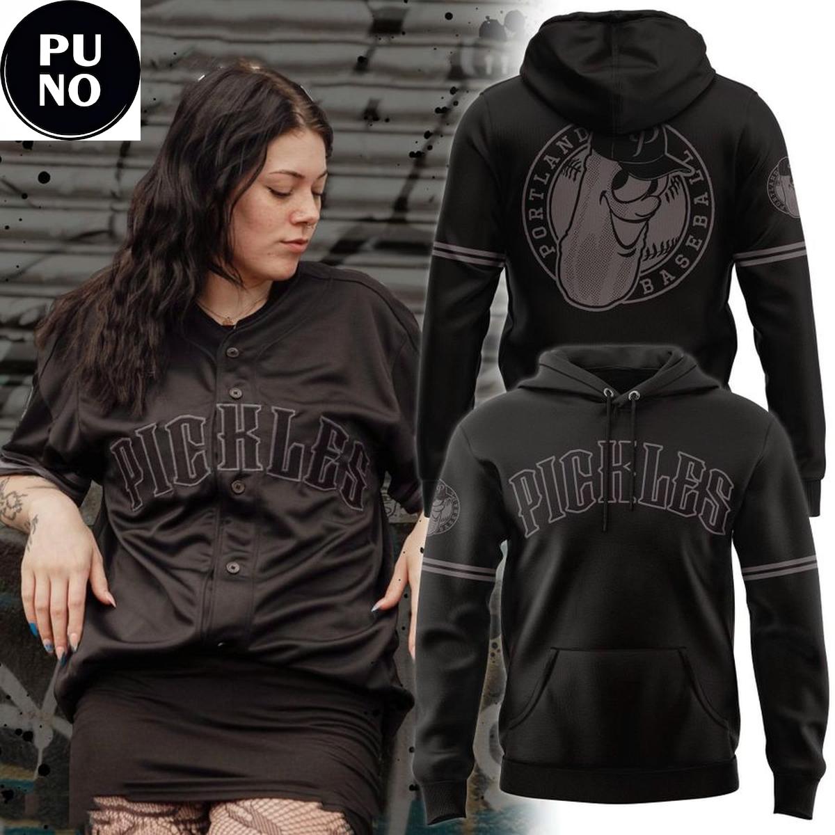 Portland Pickles x Emo Night Black 2026 Hoodie T-Shirt