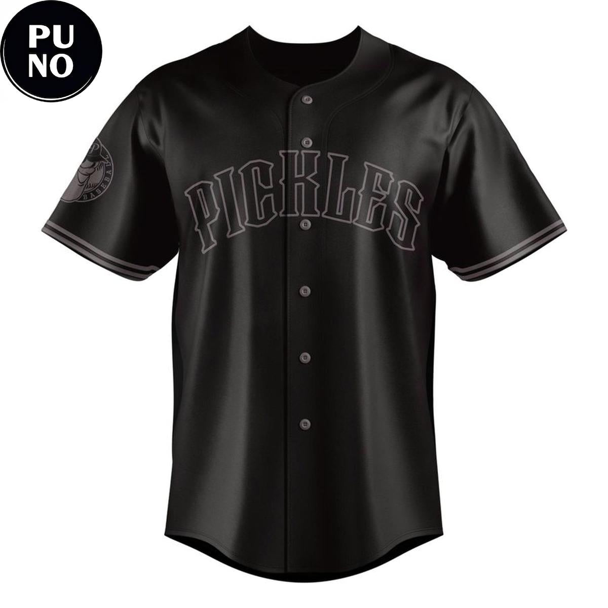 Portland Pickles x Emo Night Black 2026 Personalized Baseball Jersey
