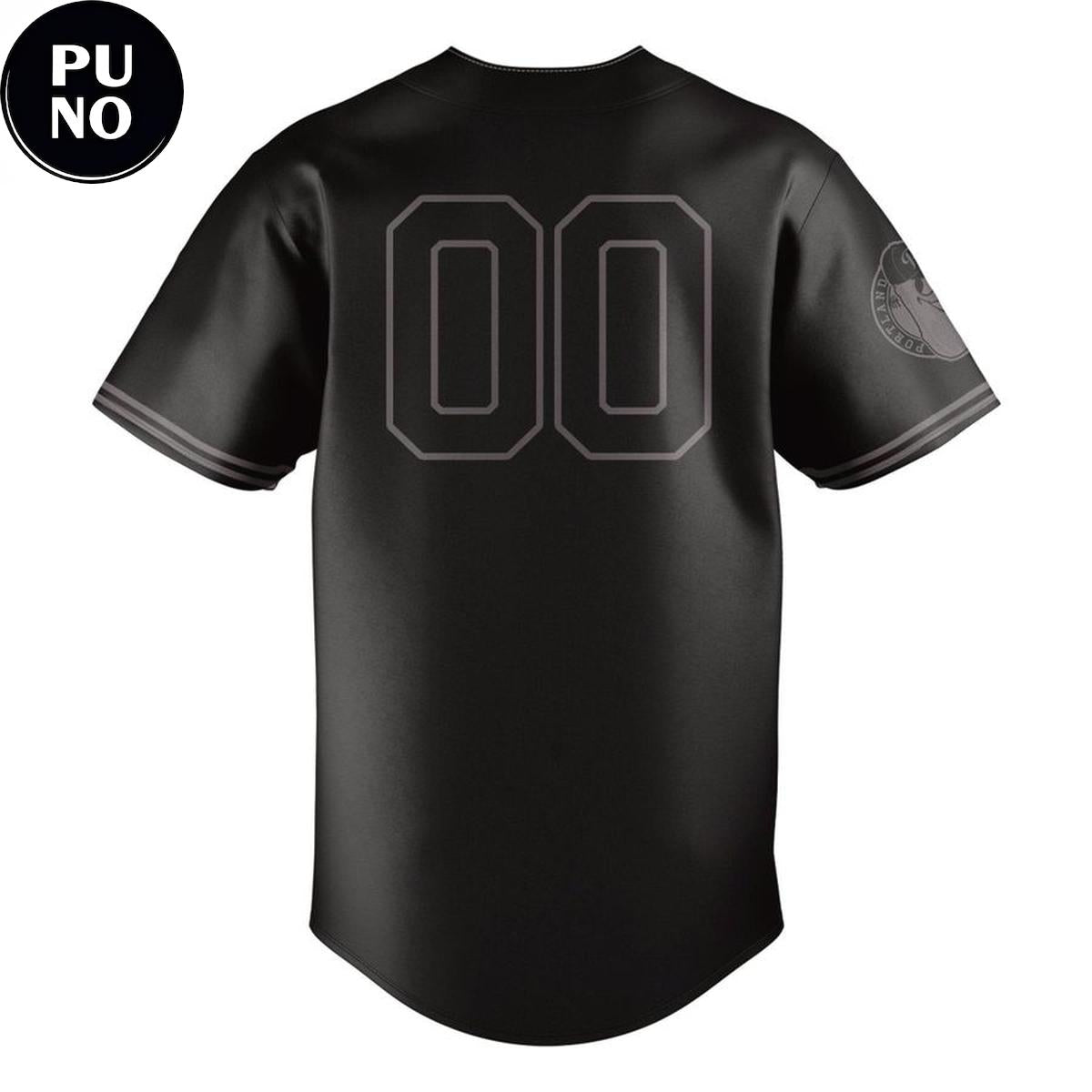 Portland Pickles x Emo Night Black 2026 Personalized Baseball Jersey