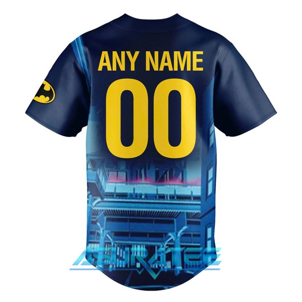 Portland Sea Dogs x Batman Night 2026 Special Baseball Jersey