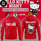Portland Trail Blazers x Hello Kitty Night 2026 Hoodie T-Shirt