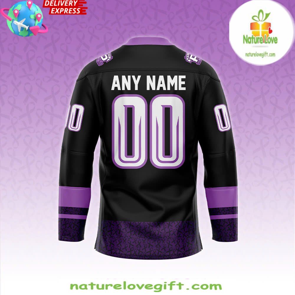 2026 Portland Winterhawks Fight Cancer Jersey Hockey
