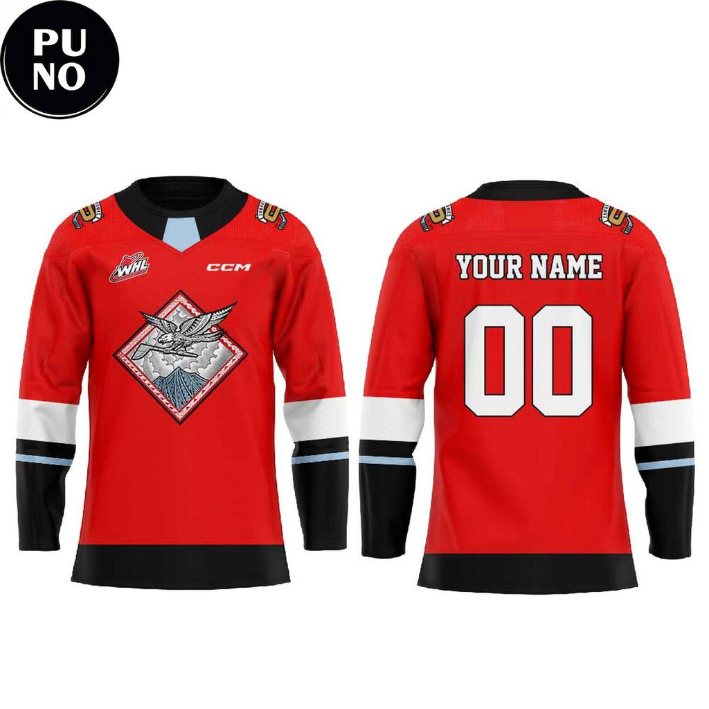 Portland Winterhawks Pacific Islander Celebration Night 2026 Personalized Hockey Jersey