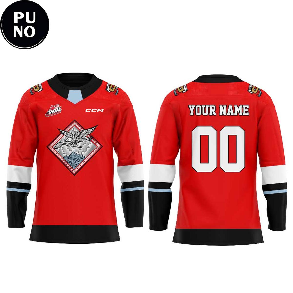 Portland Winterhawks Pacific Islander Celebration Night 2026 Personalized Hockey Jersey