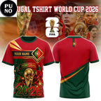 Portugal National Soccer Team World Cup 2026 Hoodie T-Shirt