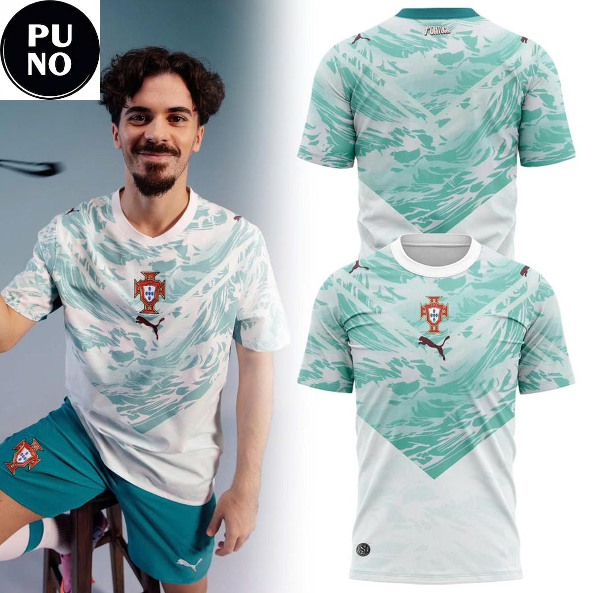 Portugal Soccer 2026 FIFA World Cup Away Shirt