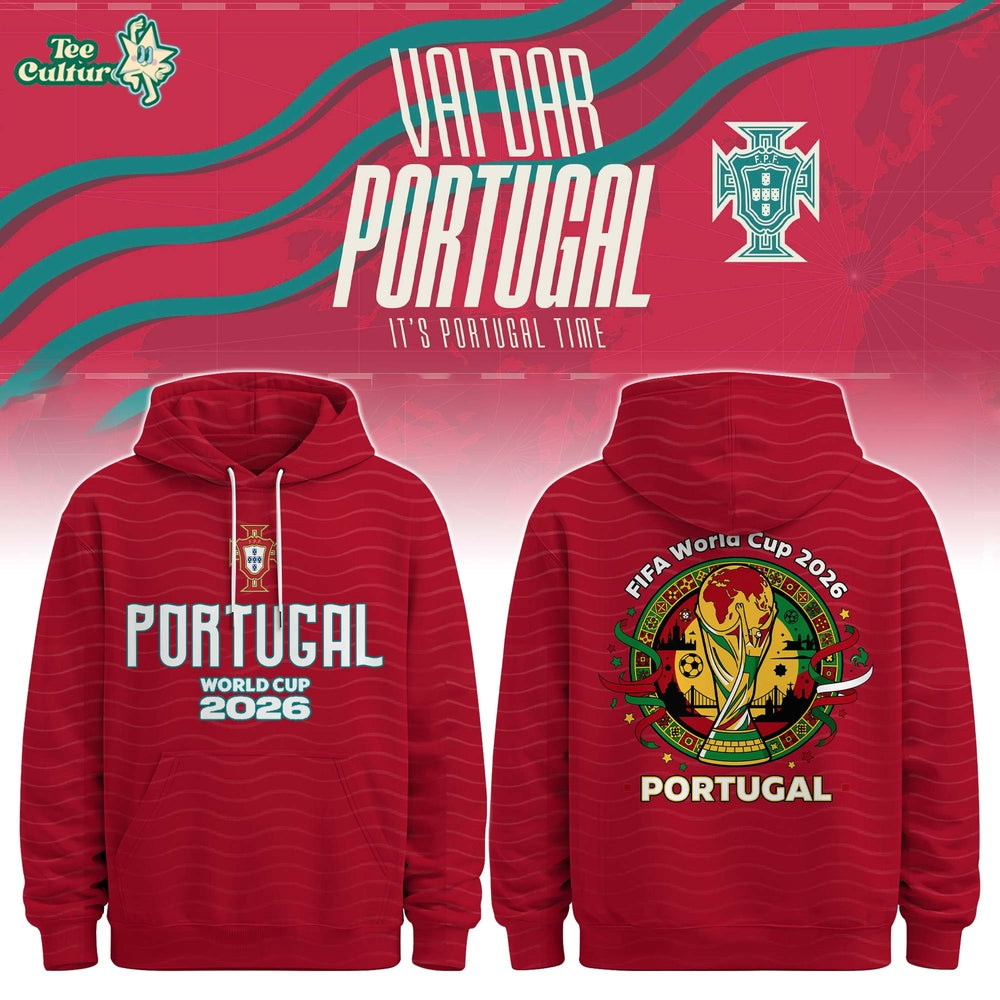 Portugal Soccer Team Special World Cup 26 Limited Edition Hoodie