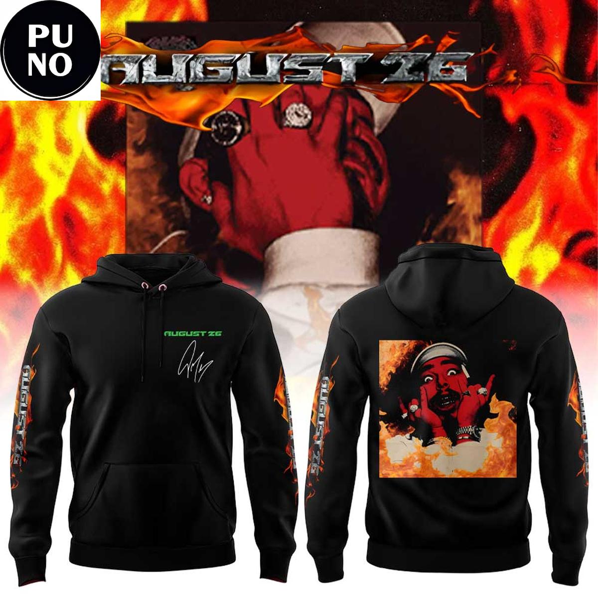 Post Malone Album August 26 Hoodie Shirt