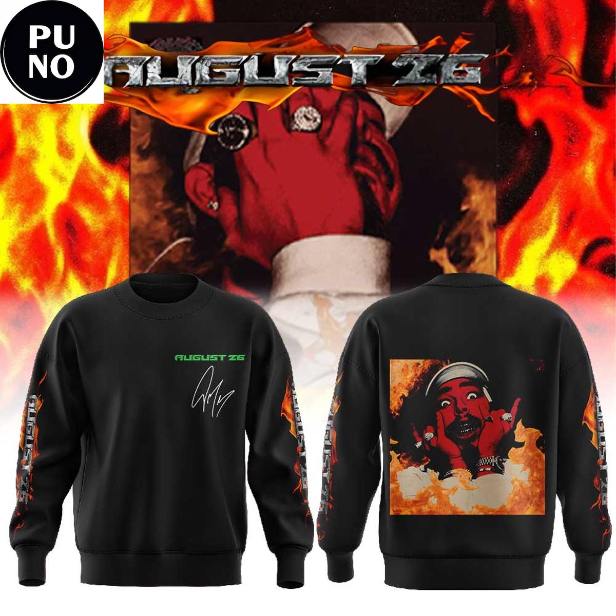 Post Malone Album August 26 Hoodie Shirt