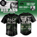 Post Malone Big Ass World Tour 2026 Baseball Jersey
