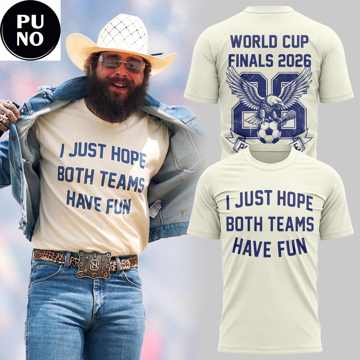 Post Malone FIFA World Cup 2026 Finals Hoodie T-Shirt