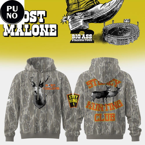 Post Malone The BIG ASS Stadium Tour Part 2 Stoney Hunting Club 2026 Hoodie