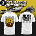 Post Malone The Big Ass Stadium World Tour 2026 Emoji T-Shirt