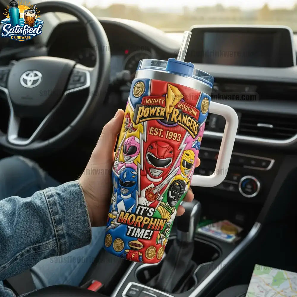 Power Rangers It’s Morphin Time! Commemorative Tumbler