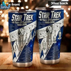 Star Trek 60th Anniversary Commomerative Edition With Handle Tumber