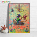 Primus Greek Theatre Berkeley Ca April Tour 2024 Wall Art Poster Canvas