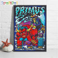 Primus May 9 2024 Tour Charleston Music Hall Charleston Sc Poster Canvas Art
