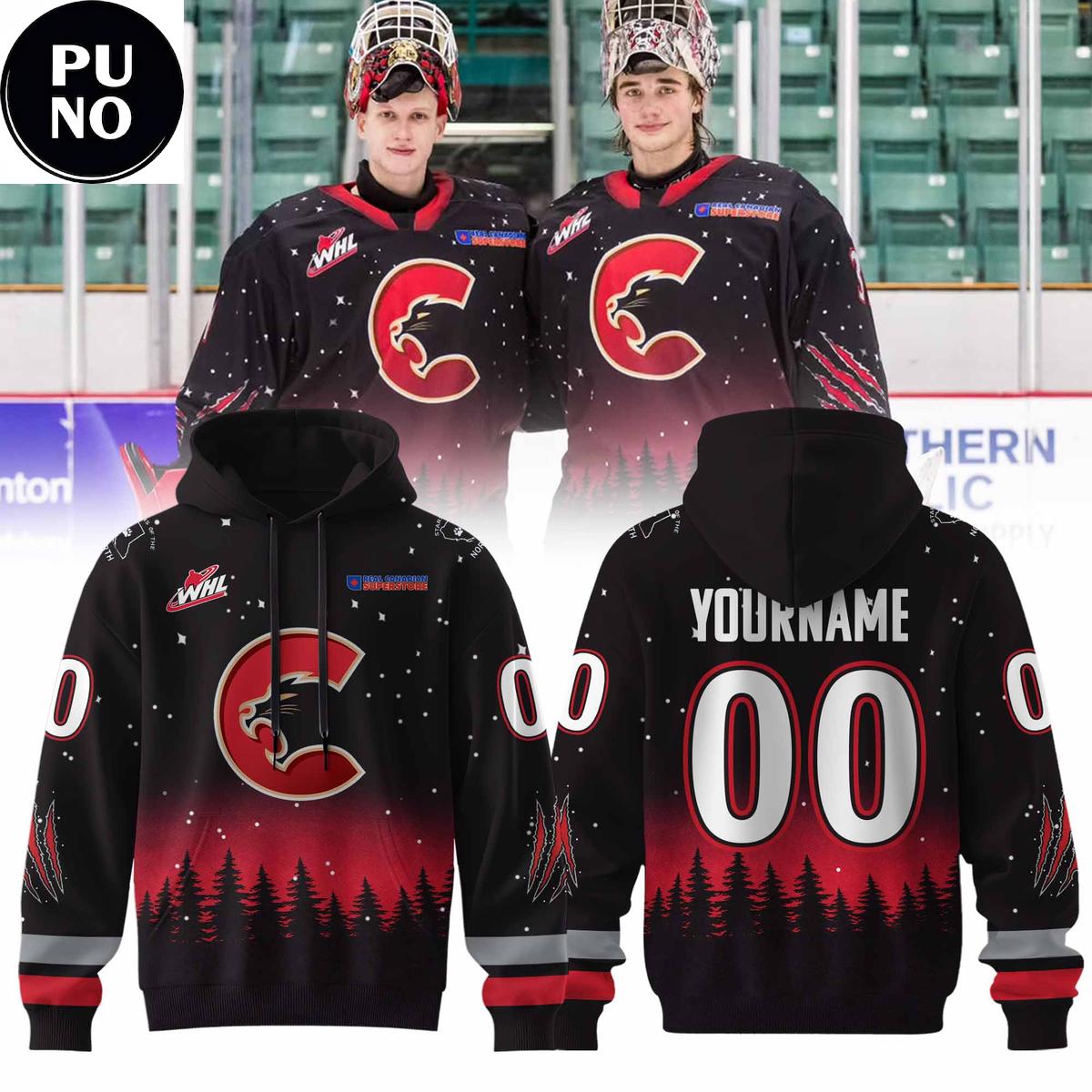 Prince George Cougars 2026 Canadian Hockey League Personalized Hoodie