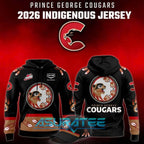 Prince George Cougars x Indigenous Peoples Night 2026 Hoodie, Cap