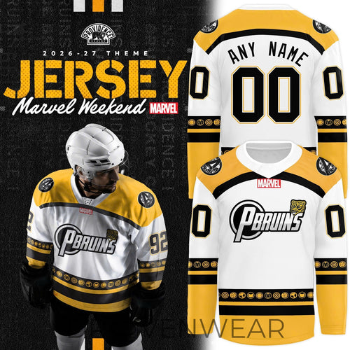 Providence Bruins 2026-27 Marvel Weekend Special Edition Hockey Jersey