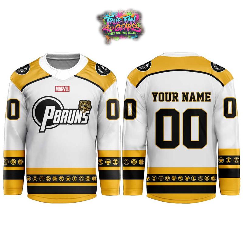 Providence Bruins Avengers Marvel Weekend 2026 Limited Edition Hockey Jersey