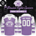 Providence Bruins Fight Cancer Night 2026 Personalized Hockey Jersey